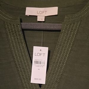 LOFT Deep Green Dress